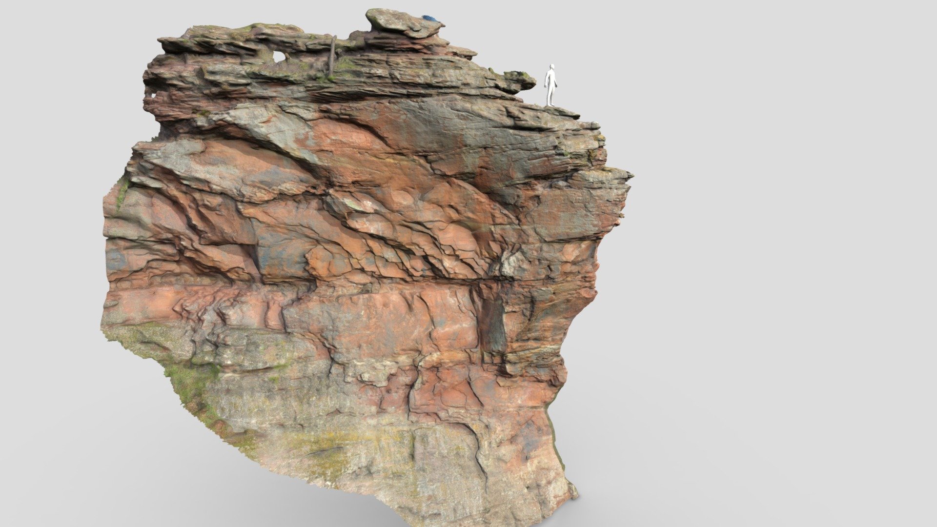 Rocks Stone Forest Cliff Big Scan - Buy Royalty Free 3D Model By Per's ...