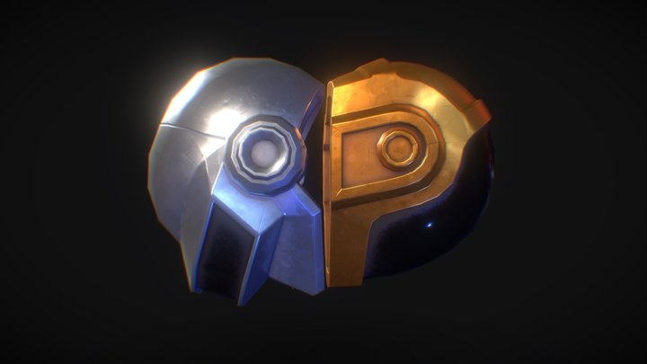 Daftpunk Heart #DaftPunkUniverseChallenge – Modello 3D gratuito STL