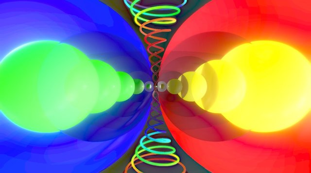 expansion spheres tori and spirals, rainbow – Free 3D Model STL