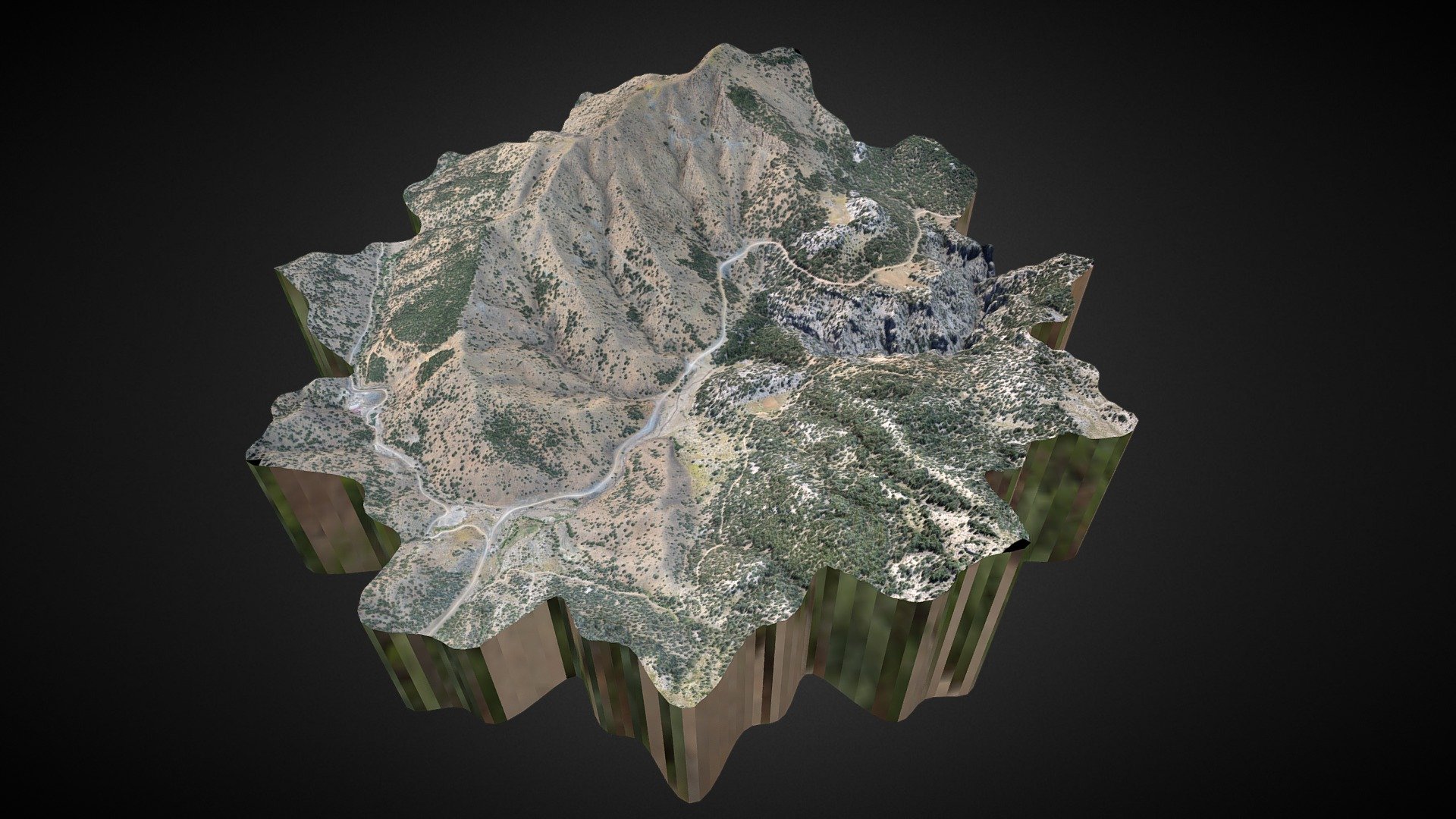 3D Mountain Model #3 / Adana-Pozantı