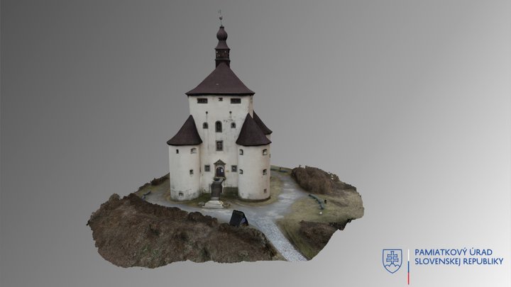 Banská Štiavnica - Nový zámok 3D Model