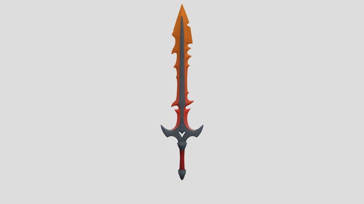 the creative sword 3D Model