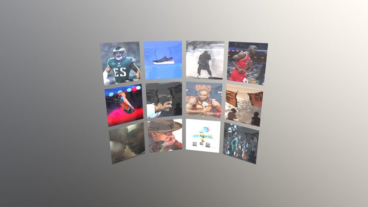 Instamuseum for @nike 3D Model