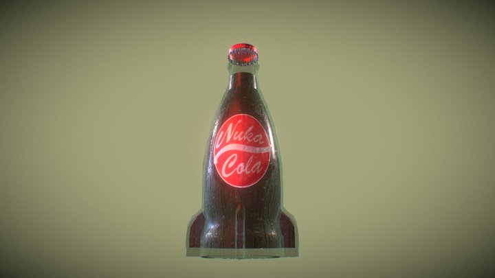 Nuka Cola 3D Model