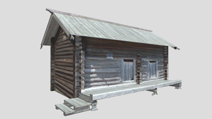 Амбар из д. Липовицы 3D Model