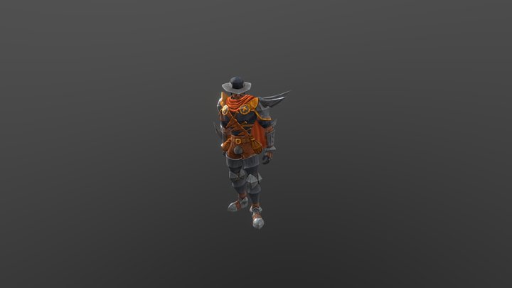 Kastor Lestos 3D Model