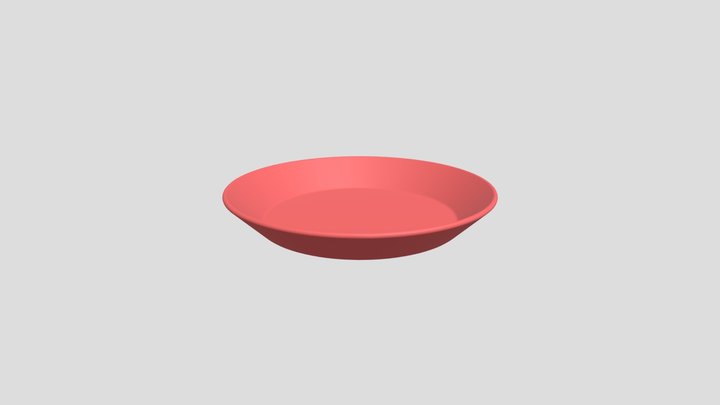 Serving-plate-2 Snapshot 3 3D Model