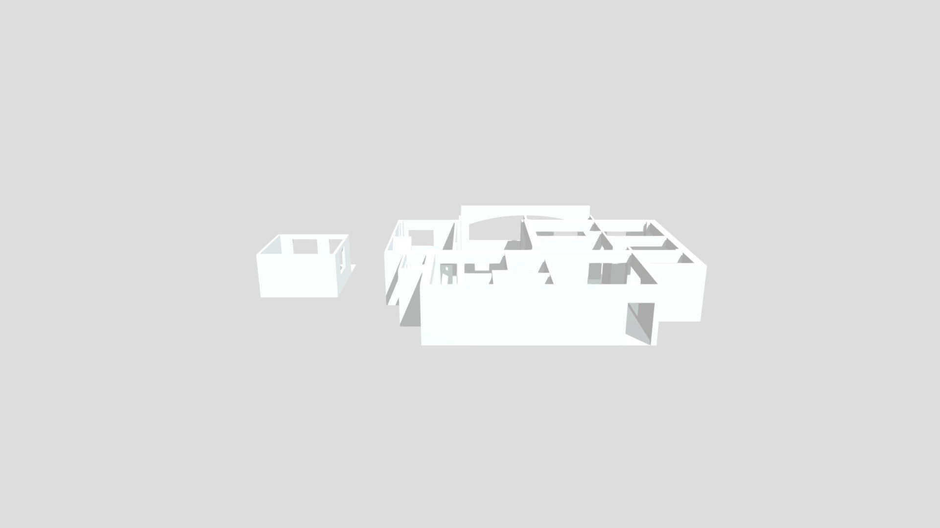 原結構 Tainan North District-Design/Build - 3D model by Design/Build ...