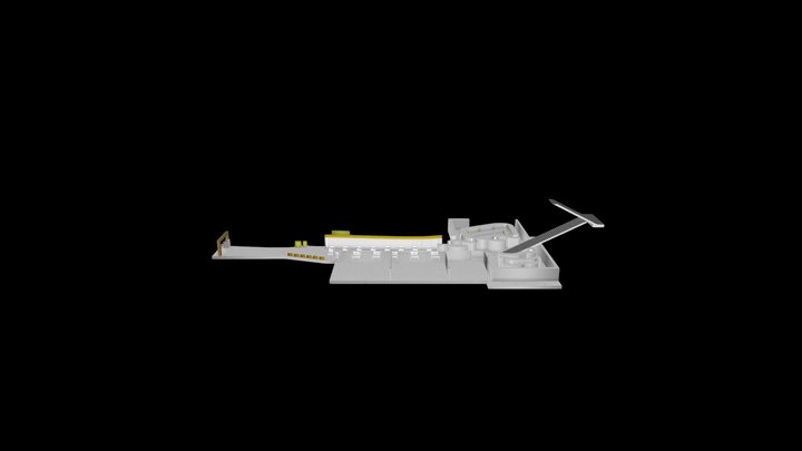 Singapore NLB@orchard: L3 Floor Plan 3D Model