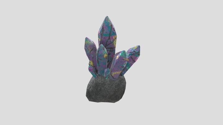 Crystal Ore 3D Model