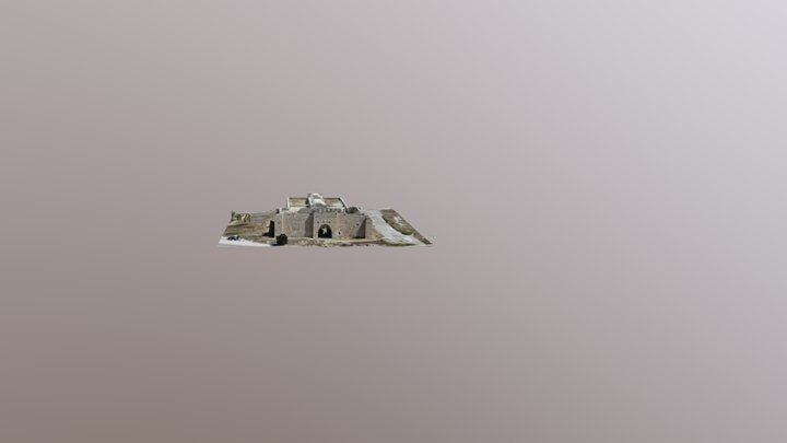 Obruk Han Model (Konya pothole Caravanserai) 3D Model