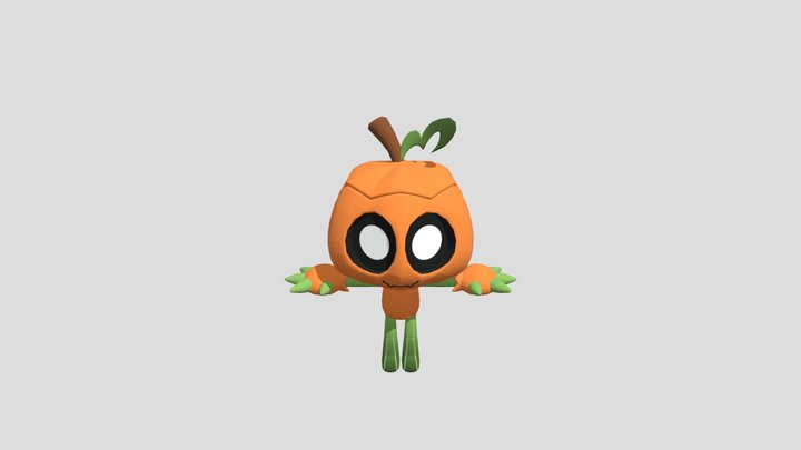 Gourdy - Dandy's World 3D Model
