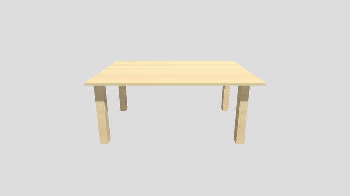 Table 3D Model