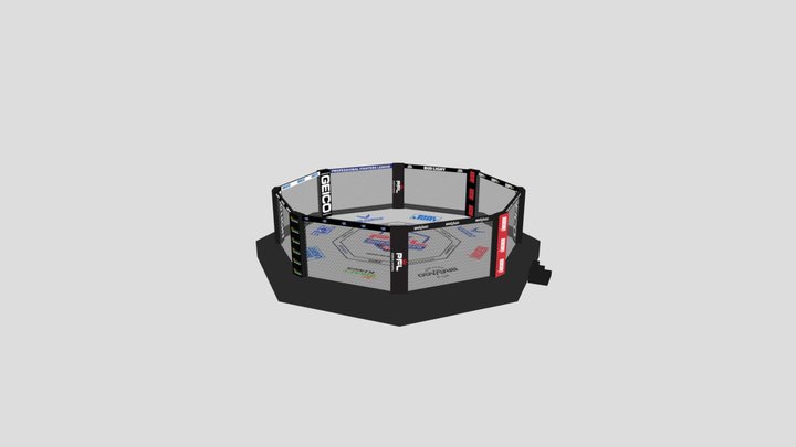 PFL 8 Sided Cage 3D Model