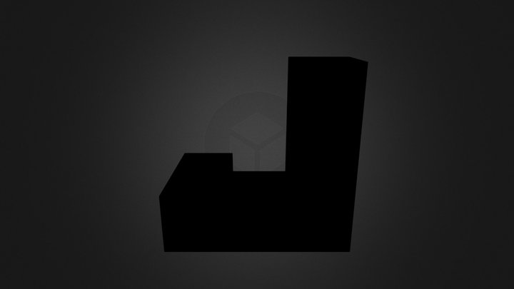 Puzzle Cube Green Part Sabrina Illian 3D Model