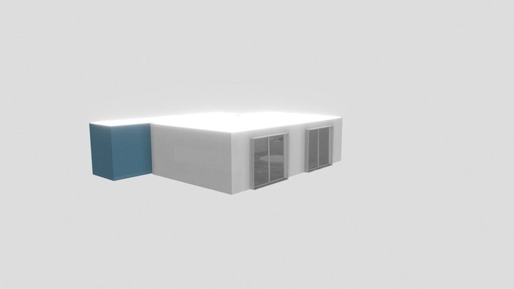 Maquette couteaux test meta 3D Model