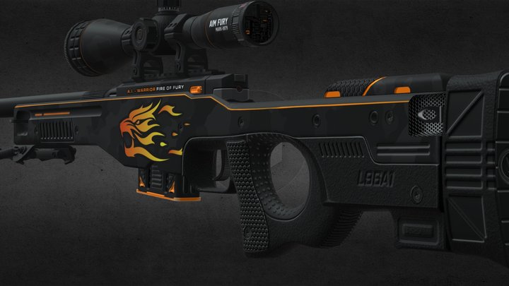 WARRIOR | FIRE OF FURY 3.0 3D Model