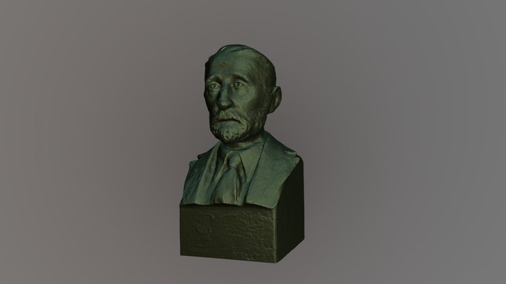 Manuel Bartolomé Cossío 3D Model