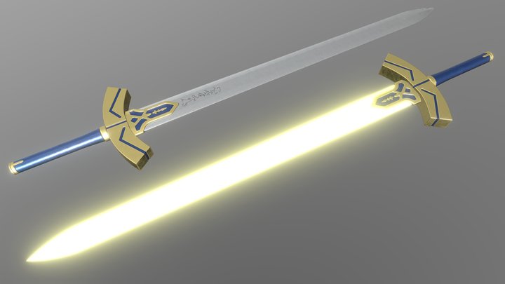 Secret-Calibur [asc 1-2] [Fate Grand Order] 3D Model