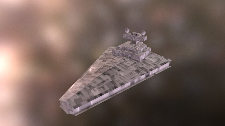 Star destroyer 3D Model
