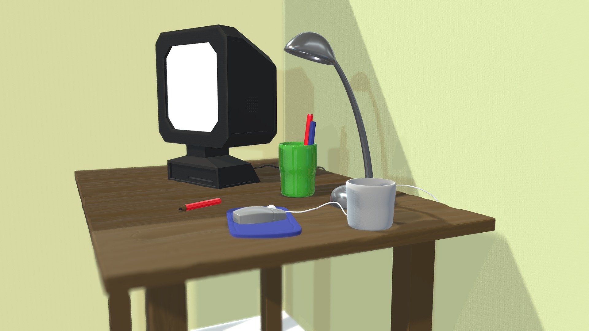 Messy office