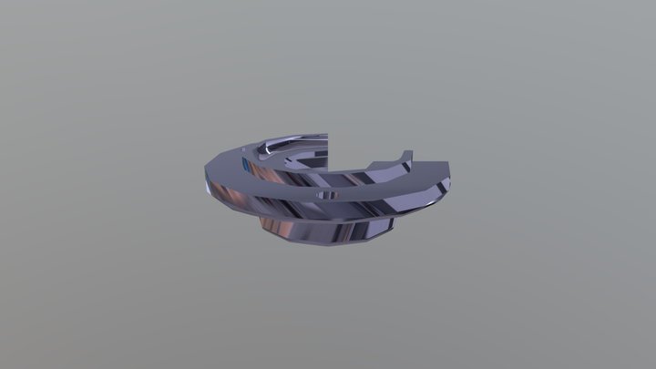 Copa De Chumacera Fija 3D Model
