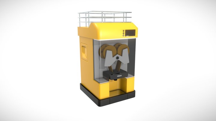 Juice Machine 3D Model