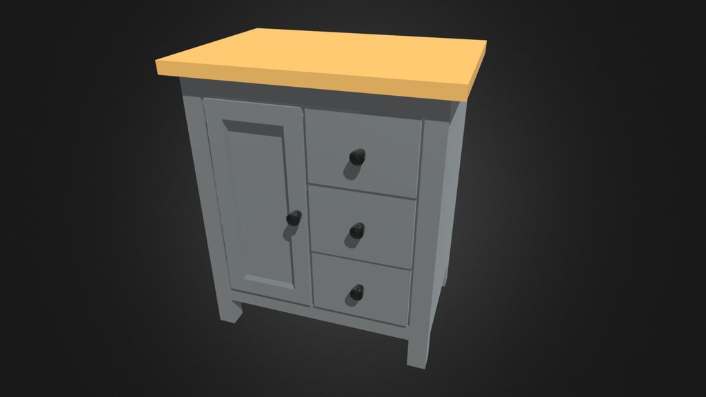 Cabinet with Drawers
