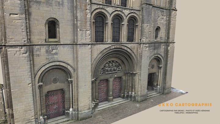 Eglise de la Trinité, Caen, France 3D Model