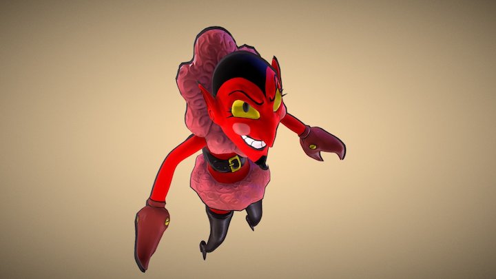 HIM PowerPuff Girls 3D Model