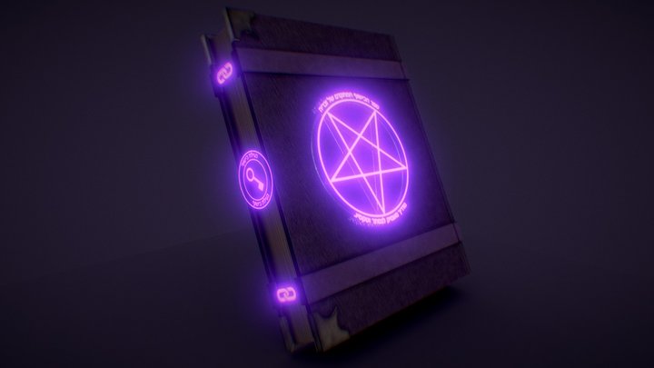 Zechariah's Advanced Book of Witchcraft 3D Model