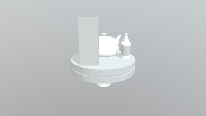 Plateau animee 3D Model