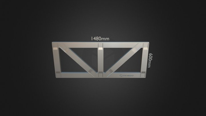 Parallel Truss Chord Sample 3D Model