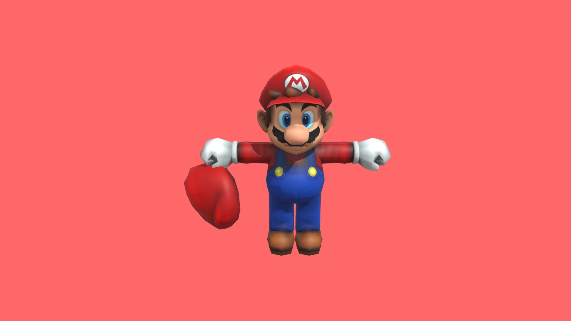 Wii - New Super Mario Bros_ Wii - Characters - M - Download Free 3D ...