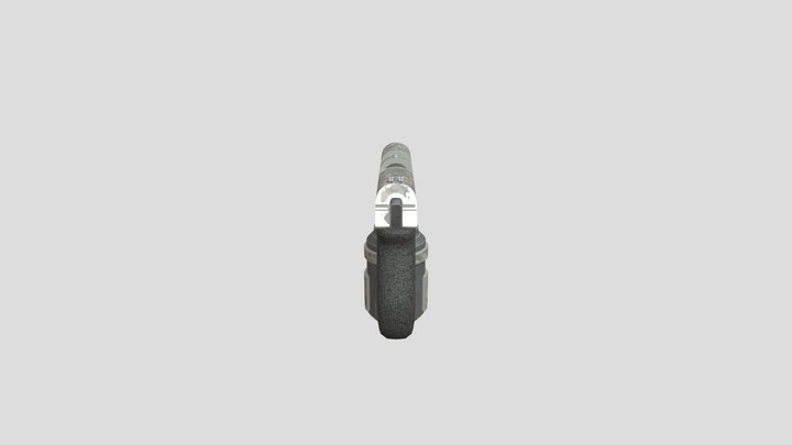 Flame Pistol 3D Model