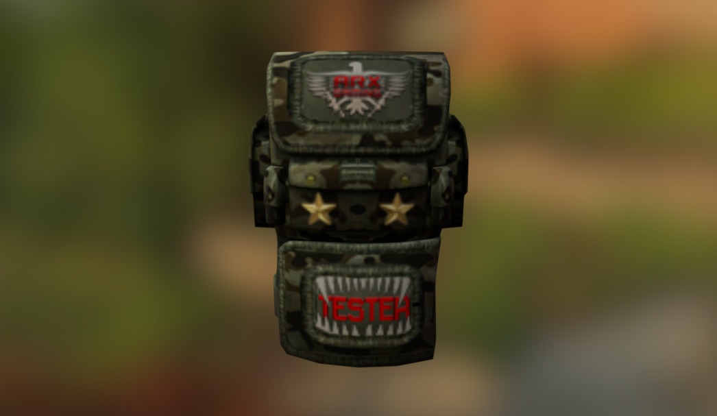 Backpack for testers (BL) - 3D model by Metallist [885ba08] - Sketchfab