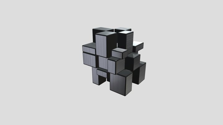 Mirror cube 3D Model