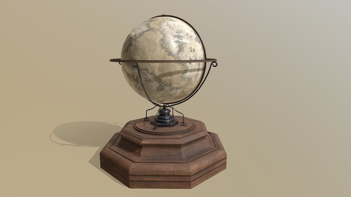 Old Globe 3D Model