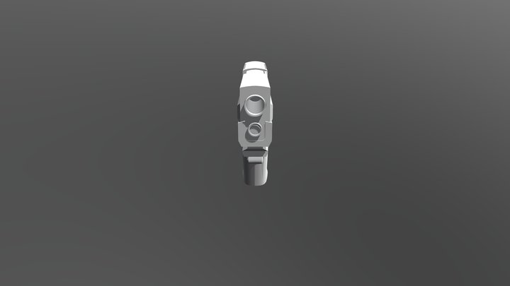 P250 - low poly 3D Model
