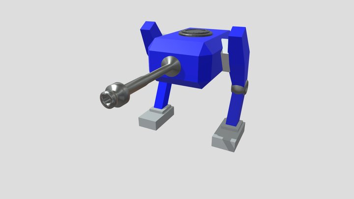 Gunner Robot – Free 3D Model STL