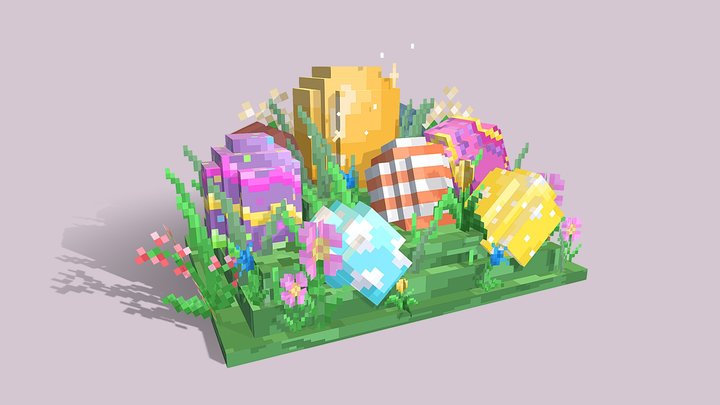 Egg Hoard - LoverCraft Network 3D Model