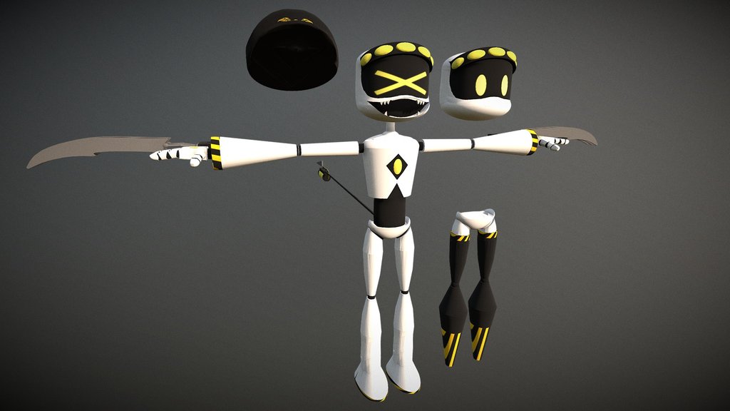 Disassembly Drone body base from Murder Drones