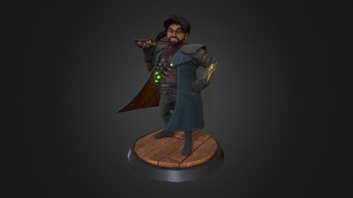 The Karowean Rogue 3D Model