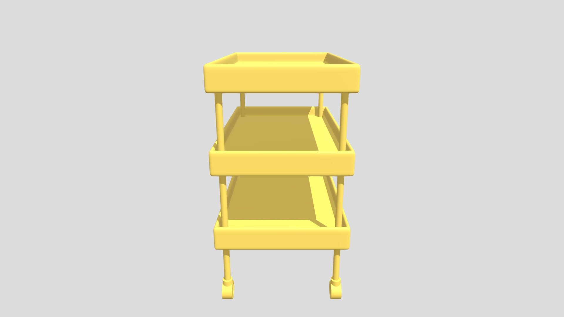 Trolley 3 - yellow