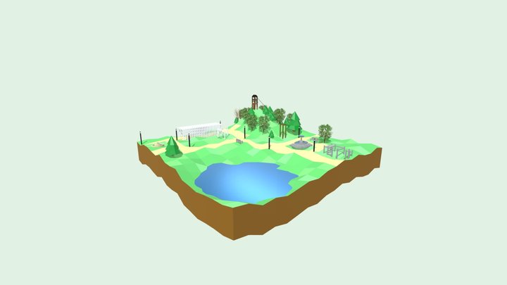 Parc_de_jeux 3D Model