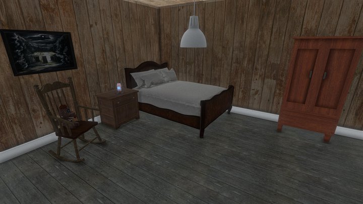 Horror room 3D Model