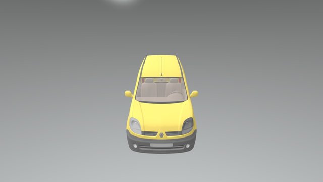 Car Renault Kangoo II N200111 3D Model