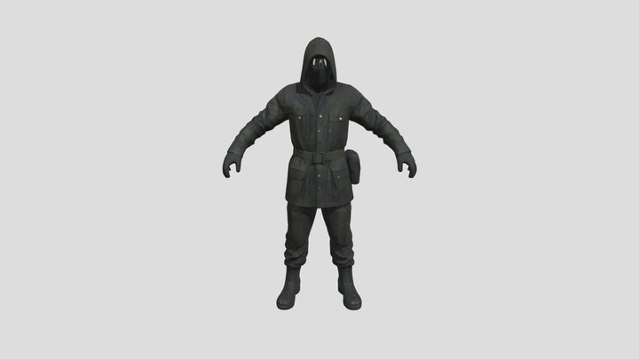 Human Character 3D Model