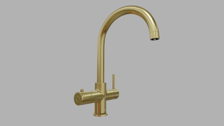 4_IN_1_Gold 3D Model