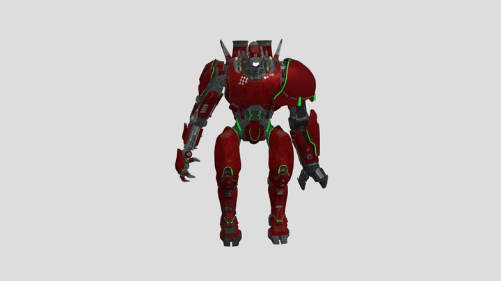 Crimson Typhoon (siren titan ) – Free 3D Model STL